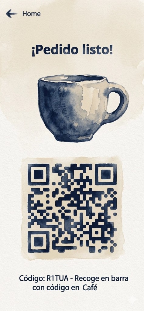 Regalar café a alguien con RITU